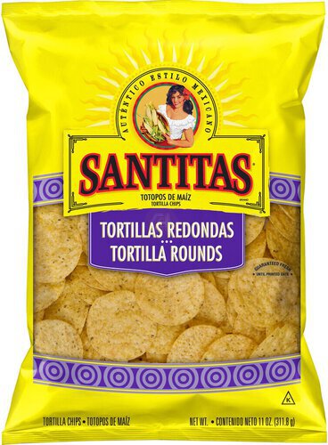 Santitas  Tortilla Chips Tortilla Rounds