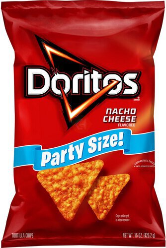 Doritos Tortilla Chips Nacho Cheese Flavored 