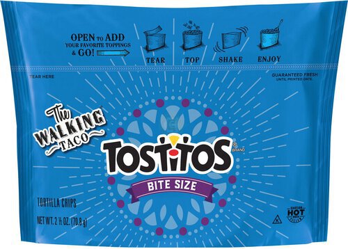 Tostitos Bite Size Tortilla Chips Walking Taco 