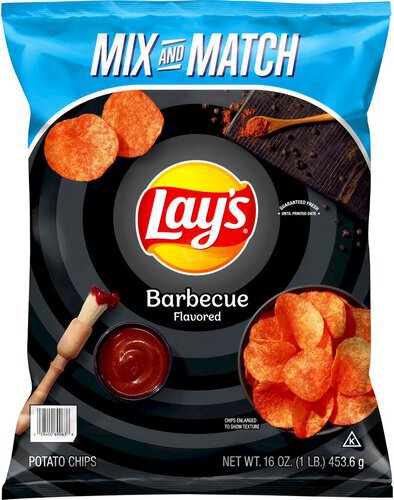Lay's Potato Chips Barbecue Flavored 