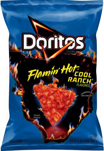 Doritos Tortilla Chips Flamin' Hot Cool Ranch Flavored  