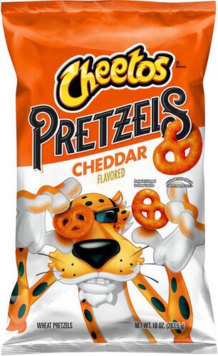 Cheetos Wheat Pretzels Cheddar Flavored  