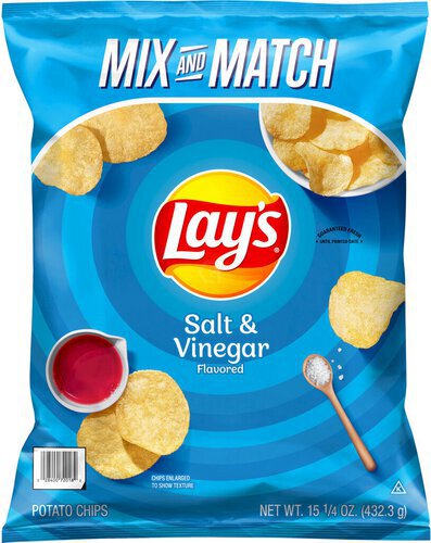 Lay's Potato Chips Salt & Vinegar Flavored