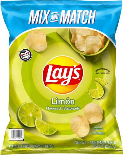 Lay's Potato Chips Limon Flavored