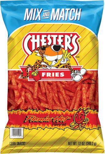 Chester's Fries Corn Snacks Flamin' Hot Flavored