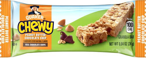 Quaker Chewy Granola Bar Peanut Butter Chocolate Chip