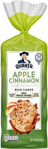 Quaker Rice Cakes Apple Cinnamon 