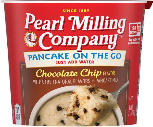 Pearl Milling Company Pancake On The Go Pancake Mix Chocolate Chip Flavor  