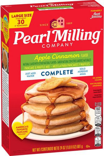 Pearl Milling Company Complete Pancake & Waffle Mix Apple Cinnamon  