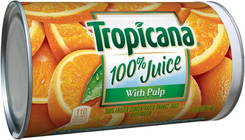 Tropia % Orange Juice With Pulp  Cylinder