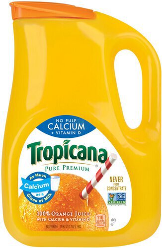 Tropia Pure Premium % Juice Orange No Pulp with Calcium and Vitamin D  
