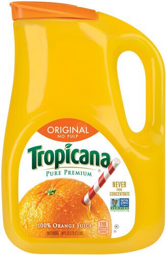 Tropia Pure Premium % Juice Orange Original No Pulp   