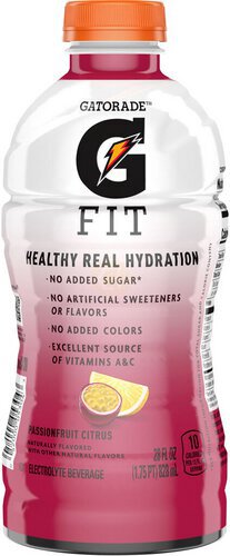 Gatorade Fit Elerolyte Beverage Passion Fruit Citrus  