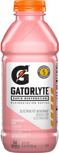 Gatorade Gatorlyte Elerolyte Beverage Strawberry Kiwi 