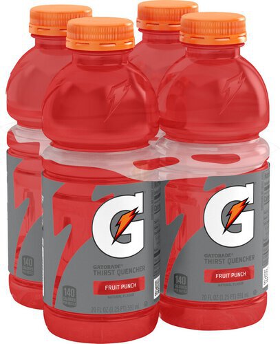 Gatorade Thirst Quencher Fruit Punch Natural Flavor 