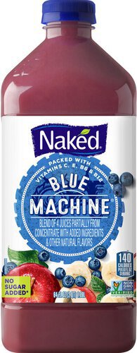 Naked % Juice Blend Of Juices Blue Machine  