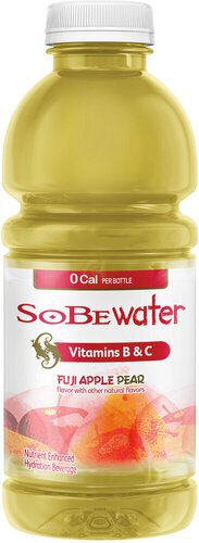 Sobe Water Nutirent Enhanced Hydration Beverage Fuji Apple Pear  
