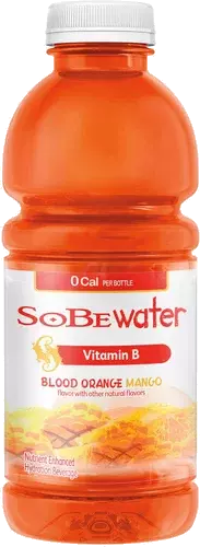 Sobe Water Nutrient Enhanced Hydration Beverage Blood Orange Mango Flavor  