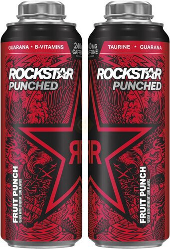 Rockstar Punched Energy Drink Fruit Punch   