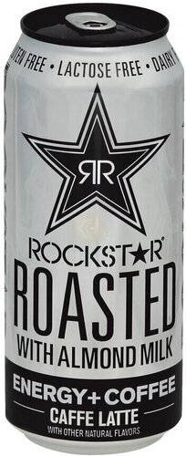 Rockstar Roasted wAlmond Milk Energy + Coffee  