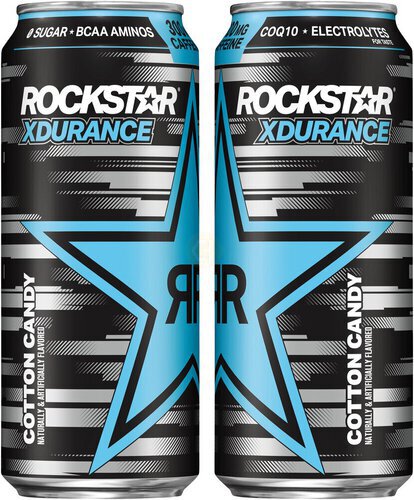 Rockstar Xdurance Sugar Free Energy Drink Cotton   