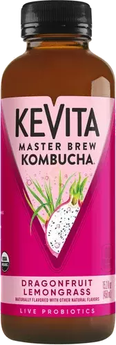 Kevita Master Brew Kombucha Dragonfruit Lemongrass