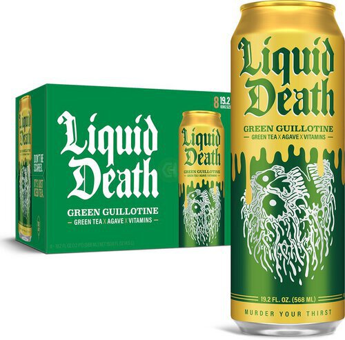 Liquid Death Green G Tea 