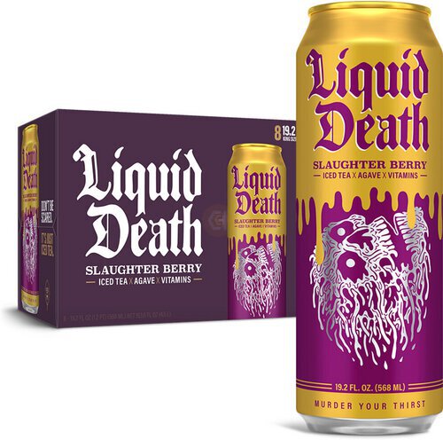 Liquid Death Berry Tea 