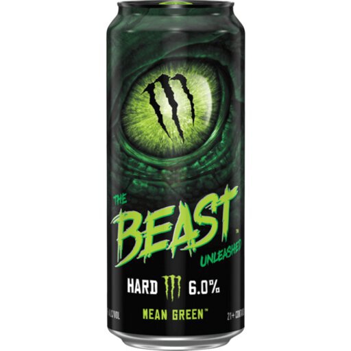 モンスターエナジー　monster energy beast unleashed Monster The Beast Unleashed Green 16OZ - Peco's Liquor Store