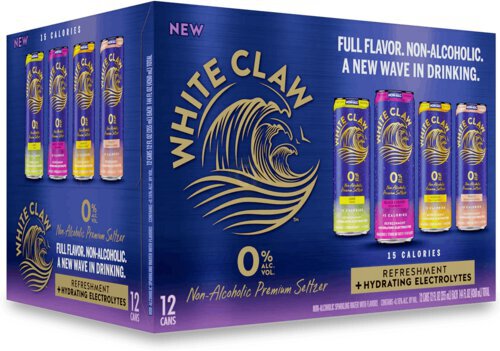 White Claw Non-Alcoholic Variety