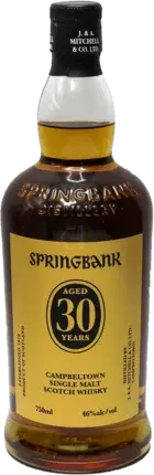 Springbank Campbeltown Single Malt Scotch Years Old