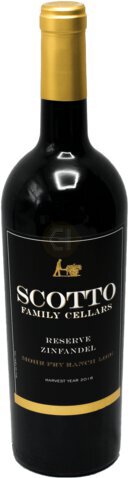 Scotto Reserve Zinfandel Mohr Fry Ranch Lodi