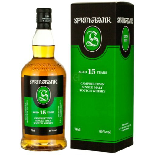 Springbank 15 Years Old スコッチウイスキー Springbank 15yr Single Malt Scotch - Liquor Barn Kentucky's Fave