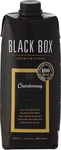Black Box Chardonnay Calif Tetra 12b 500ml