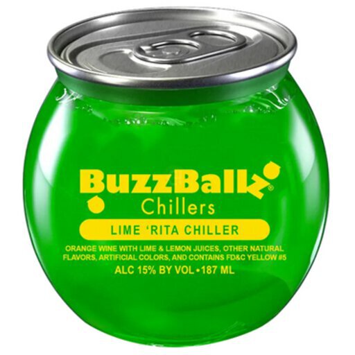 BuzzBallz Chillers Lime Rita 187ML - Charlestown Wine and Spirits