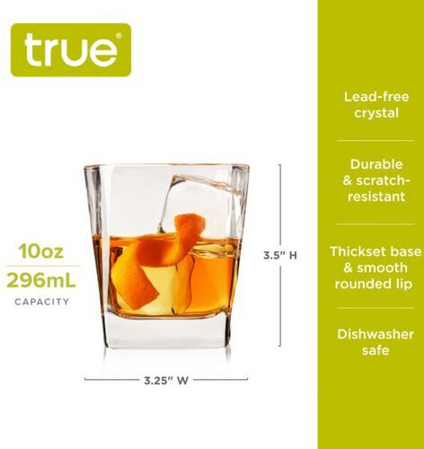 1 SINGLE GLASS  ROCK 12 OZ COCKTAIL GLASSES.
