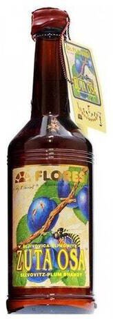 Zuta Osa Brandy Flores Plum Slivovitz 750ml