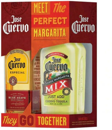 Jose Cuervo Especial Gold Tequila & Classic Margarita Mix Pack