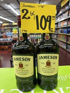 JAMESON 2X 1.75L