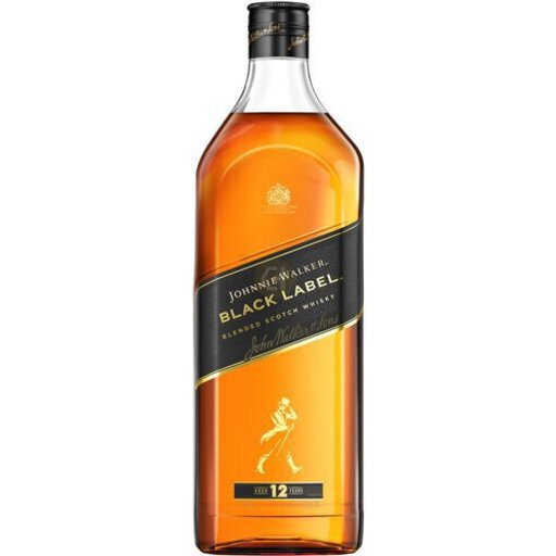 Johnnie Walker Black Label　43度　1リットルです！ Johnnie Walker Black Label 1L - The Party Source, Bellevue, KY