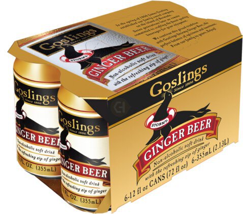 Goslings Stormy Ginger Beer 6pk can