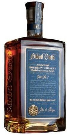 Blood Oath Pact No. 7 Kentucky Straight Bourbon Whiskey (750ml bottle)