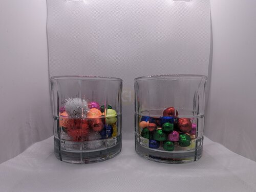 Rocks Glasses Plaid Design