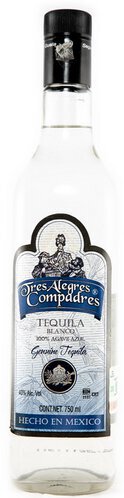 Tres Alegres Compadres Blanco Tequila