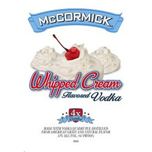 Mccormick Whipped Cream Vodka 1L - Zipps Liquor Mccormick Whipped Cream Vodka 1L - Zipps Liquor