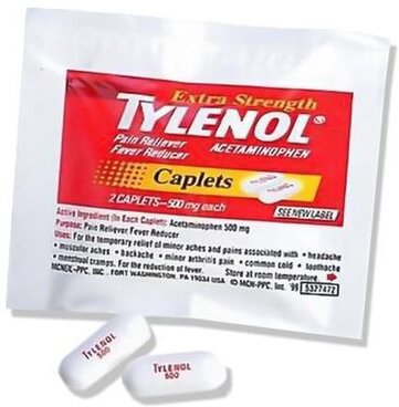 Tylenol Extra Strength Caplets 2 ct