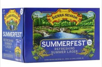 Sierra Nevada Summerfest Lager 6can