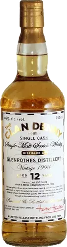Clan Denny 12yr Glenrothes Single Malt