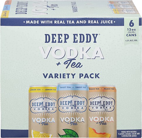 Deep Eddy Vodka Tea Variety Pack
