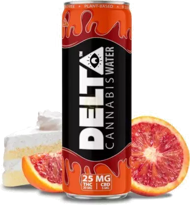 Delta Beverages Thc Wedding Cake Blood Orange